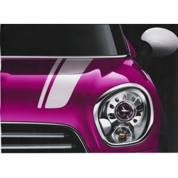 Strisce Adesive Per Cofano Mini Cooper R60 Countryman E R61 Paceman, Nero Design 2, Film Autoadesivo Resistente
